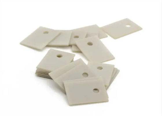 jakość  SIO2 Ceramic Heat Sink Electrical Insulation Non Electrically Conductive fabryka