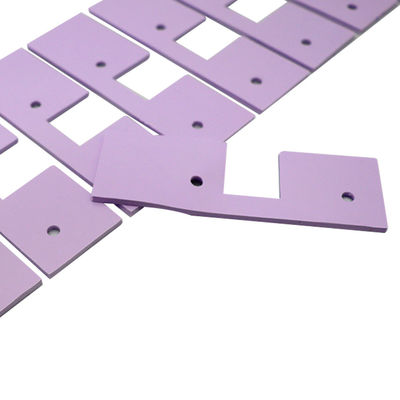 Elektryka przemysłowa Izolacja cieplna Silicone Cpu Pad 0,5 mm-15 mm grubość