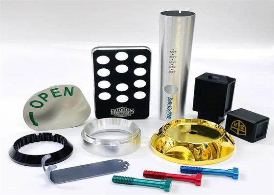 OEM Niestandardowe CNC Obrobione części aluminiowe Fresowanie powierzchni anodowania