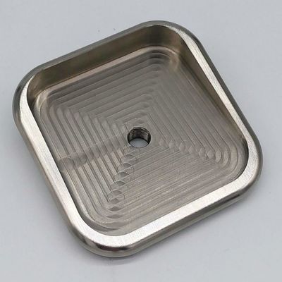 Stal nierdzewna 1.4301 / 304 Części frezowania CNC 88.5x27.8x88.5 do obróbki precyzyjnej