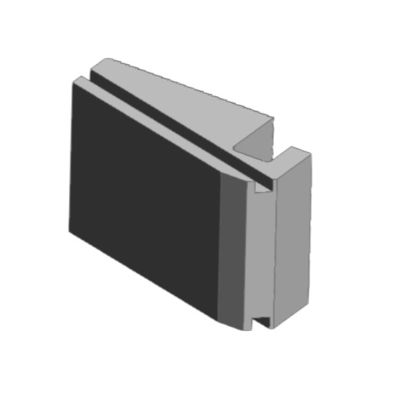 Pinza 005 E1 z metodą obróbki CNC i 88,0x56,0x39,0 mm