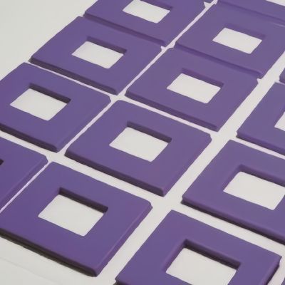 Płytka gumowa silikonowa o wysokiej temperaturze o przewodzie cieplnym w postaci szarej z dostępnymi próbkami od 0,3 mm do 15 mm