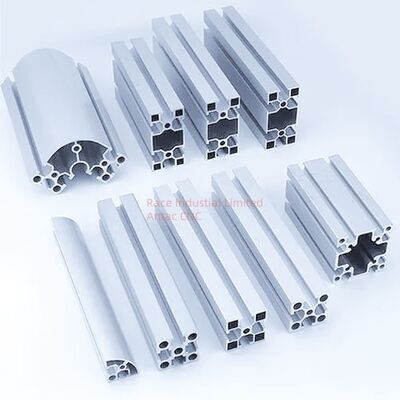 Profile ekstruzji aluminiowej z wyprasowaniem piaskowym z dostosowanym rozmiarem i darmowymi próbkami do zastosowań architektonicznych i przemysłowych